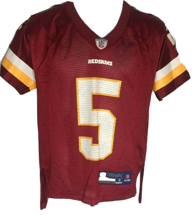 Washington Redskins NFL Reebok #5 Donovan McNabb Youth Jersey (Size: S)