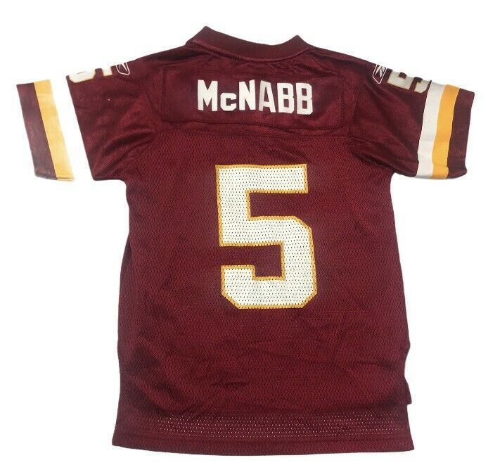 Washington Redskins NFL Reebok #5 Donovan McNabb Youth Jersey (Size: S)