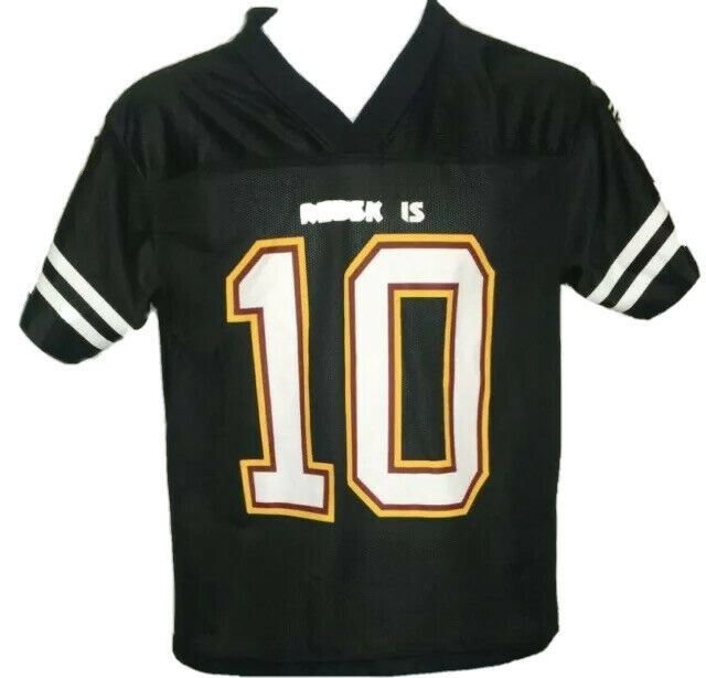 Washington Redskins | Youth's Black Team Apparel NFL RGIII #10 Jersey (Size: M)