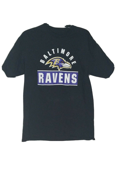 Baltimore Ravens NFL Majestic 100% Cotton Black Shirt (Size: L)