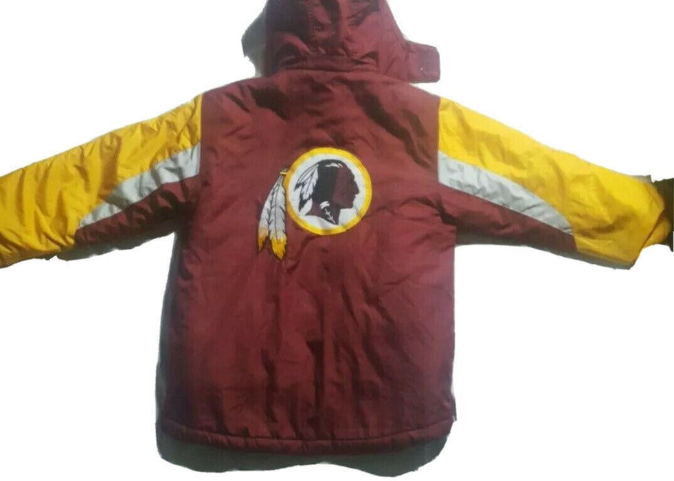 Washington Redskins NFL Team Apparel Field Jacket w/Hood (Youth Size: M)