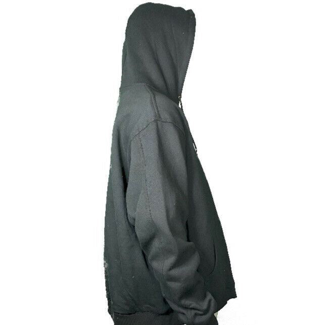 Jacksonville Jaguars NFL Full-Zip Hooded Heavy Jacket  Black (Big & Tall: 3XL)