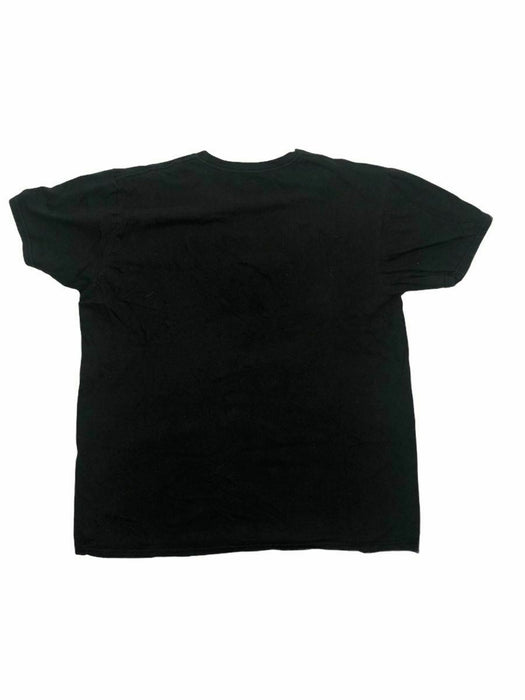"The Black & Brown Hack" Black Heavy Cotton Shirt Boys (Size: L)