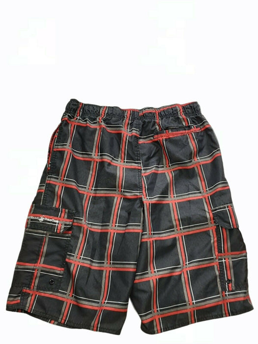 Beverly Hill Polo Club Black Casual Mesh Broad Swim Shorts (Size: M)