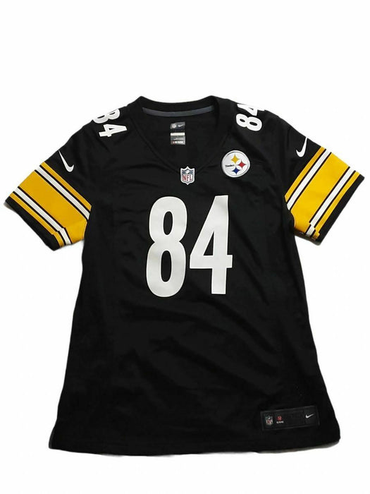 Pittsburgh Steelers Nike On Field #84 Antonio Brown Jersey Black (Wms Size: L))