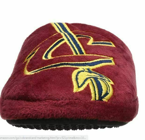 Cleveland Cavaliers Forever Collectibles 2011 Big Logo Slippers Red (Sz: M)