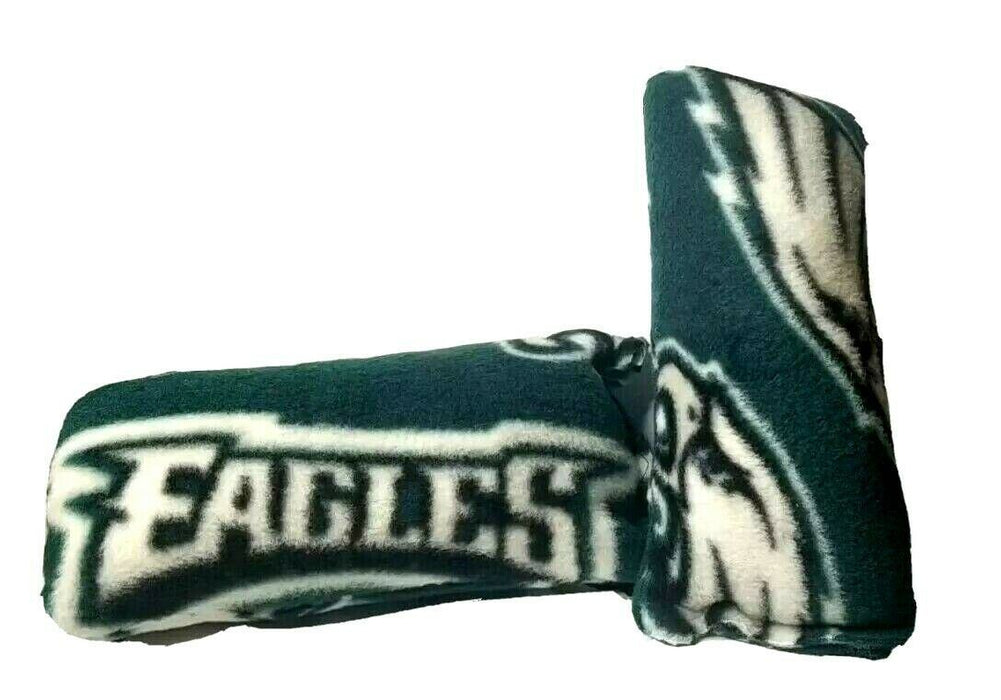 Philadelphia Eagles NFL 2 Pair Dashboard Mini 7.5" x 4" Cotton Handmade Pillows