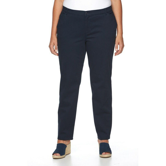 Lee | Stretch Straight Leg Relaxed Fit Pants | Imperial Blue (Plus Size: 30W)New