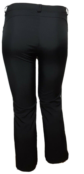 AbelWay | Thermal wear Stretch Pants | Black (Plus Size: 2XL)