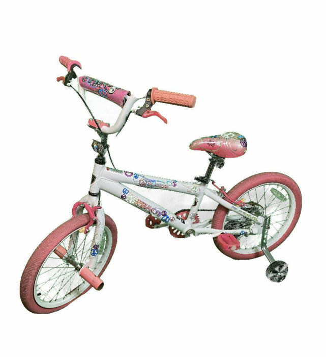 Kent 18" Peace Freestyle BMX Bike Bicycle Pink/White