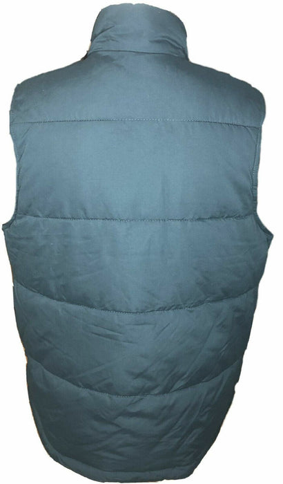 St. John's Bay Men's Puffer Vest Teal Night (Size: S) NWT