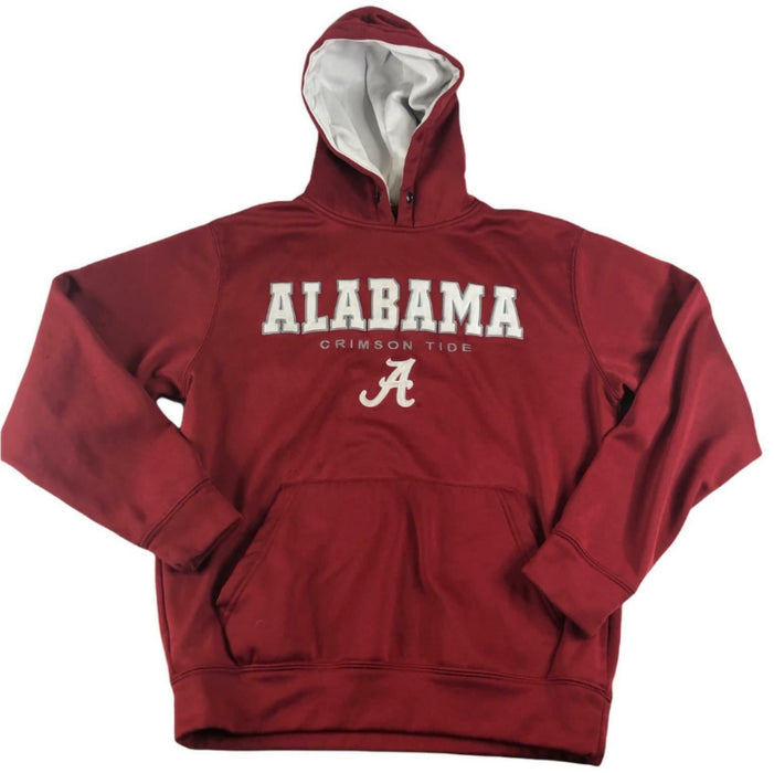 Alabama Crimson Tide Colosseum Embroided Hoodie Red Men's (Size: M)