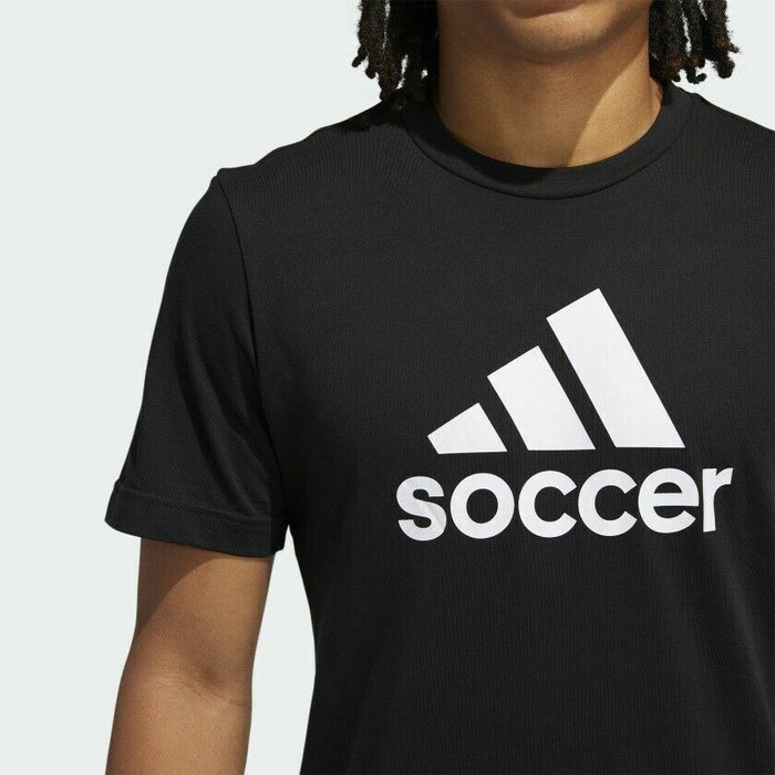 Adidas Men's Badge of  Sport Soccer Tee (Size: M) FJ4577