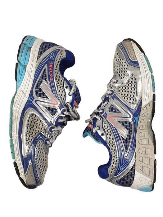 temperamento módulo callejón New Balance 860v3 Silver/Blue Comfort Running Shoes Women's (Size: 10) —  FamilyBest1