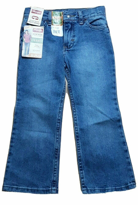 Wrangler | Five Star Relaxed Bootcut Jeans | Light Wash Blue (Boys Size: 4R)