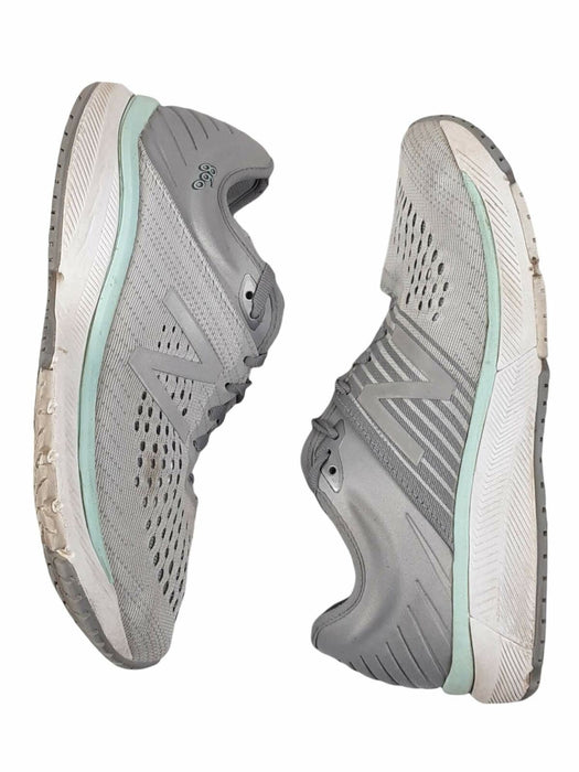 New Balance 860v10 Grey/Blue Comfort Running Shoes Women's (Size: 9) W860SB10