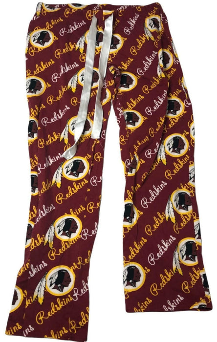 Washington Redskins NFL Team Apparel Cotton Pajama Pants Red Women's (Size: S)