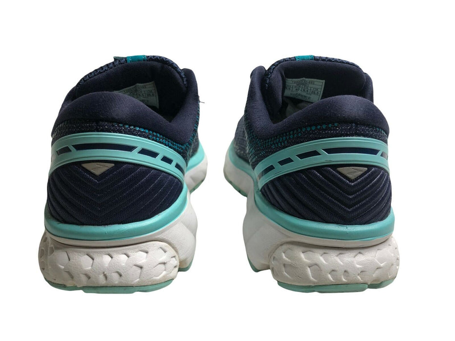 Brooks Ghost 11 Blue White Comfort Running Shoes Women's (Size: 8.5) 1202771D493