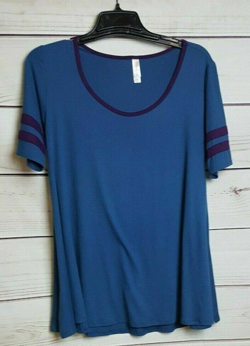 LuLaRoe | Blue & Purple Top (Size: M)