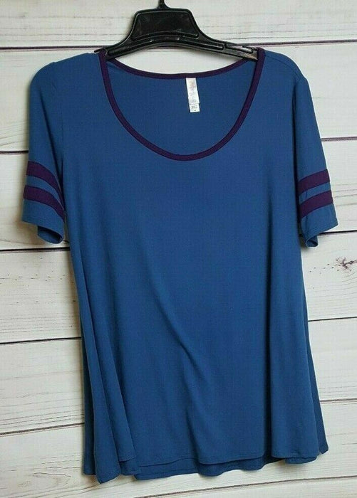 LuLaRoe | Blue & Purple Top (Size: M)