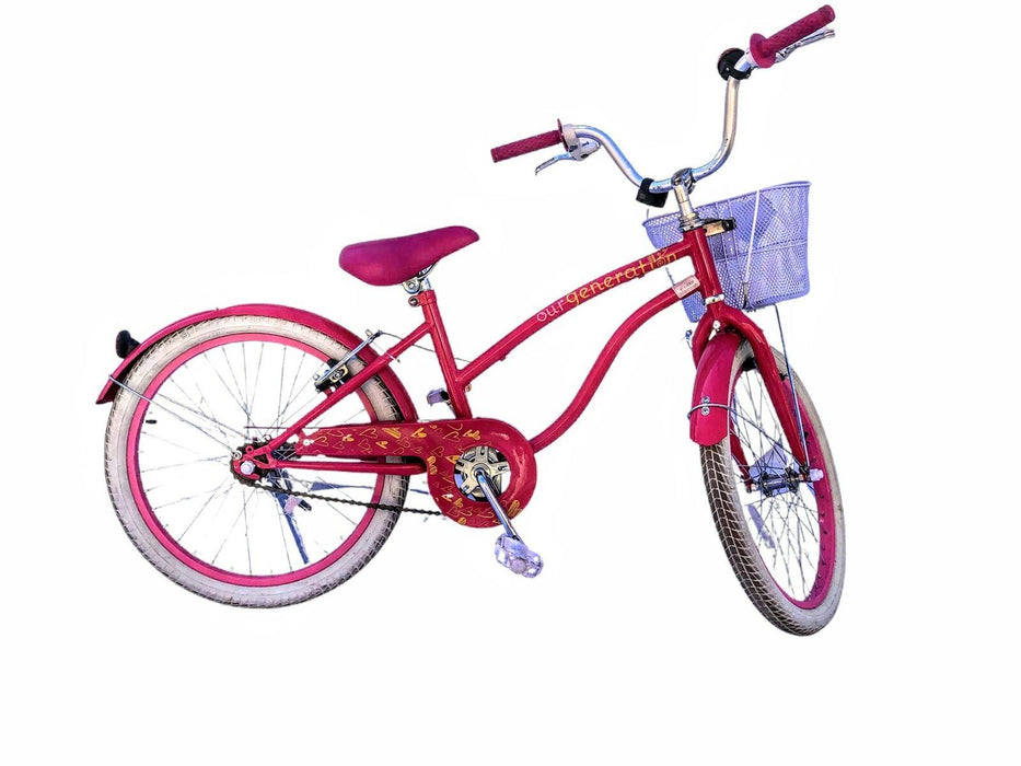 Our Generation Girls 20" Beach Cruiser Bike Pink