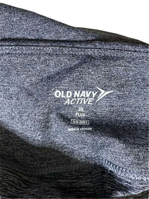 Old Navy Women's Gray Active Go-Dry Leggings (Size: 3X)