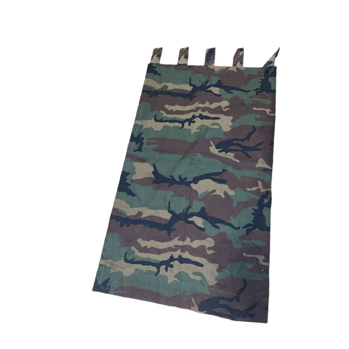 Home Collection Camouflage Woodland Curtain 1 Panel (Measurement: 42" H X 25" W)