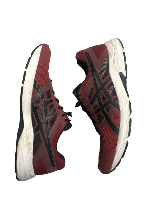 Asics Gel-Contend 4 Burgundy Black Comfort Running Shoes Men's (Size: 10) T715N