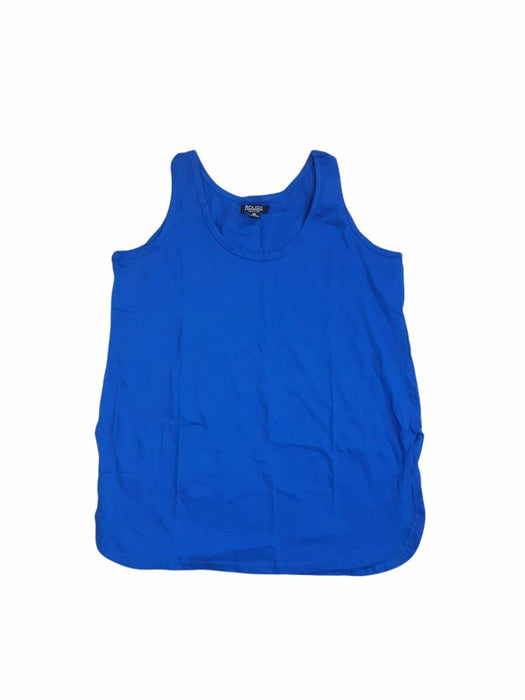 Rouge Collection Women's Blue Sleeveless Top (Size: 2X)