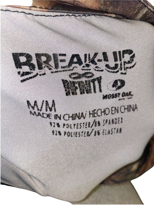 Break-Up Infinity Men's Polyester Camo Quater Zip Pullover (Size: M)