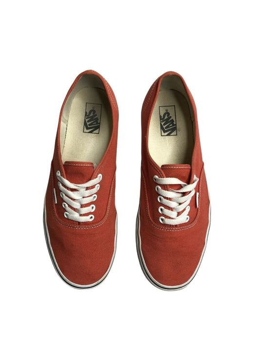 Vans Era Classic Orange White Skateboard Shoes Men's (Size: 12) 721356