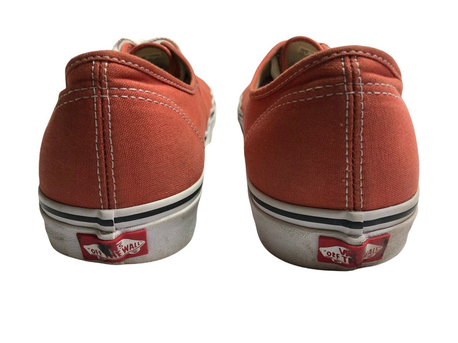 Vans Era Classic Orange White Skateboard Shoes Men's (Size: 12) 721356