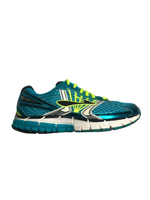 Brooks Adrenaline 14 Blue/Green Running Shoes Women's (Size: 7) 1201511B134