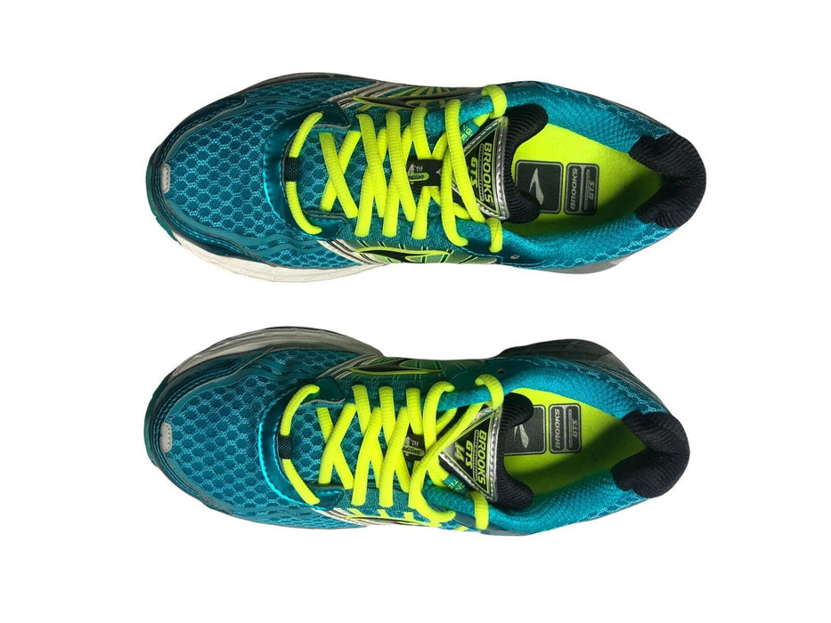 Brooks Adrenaline 14 Blue/Green Running Shoes Women's (Size: 7) 1201511B134