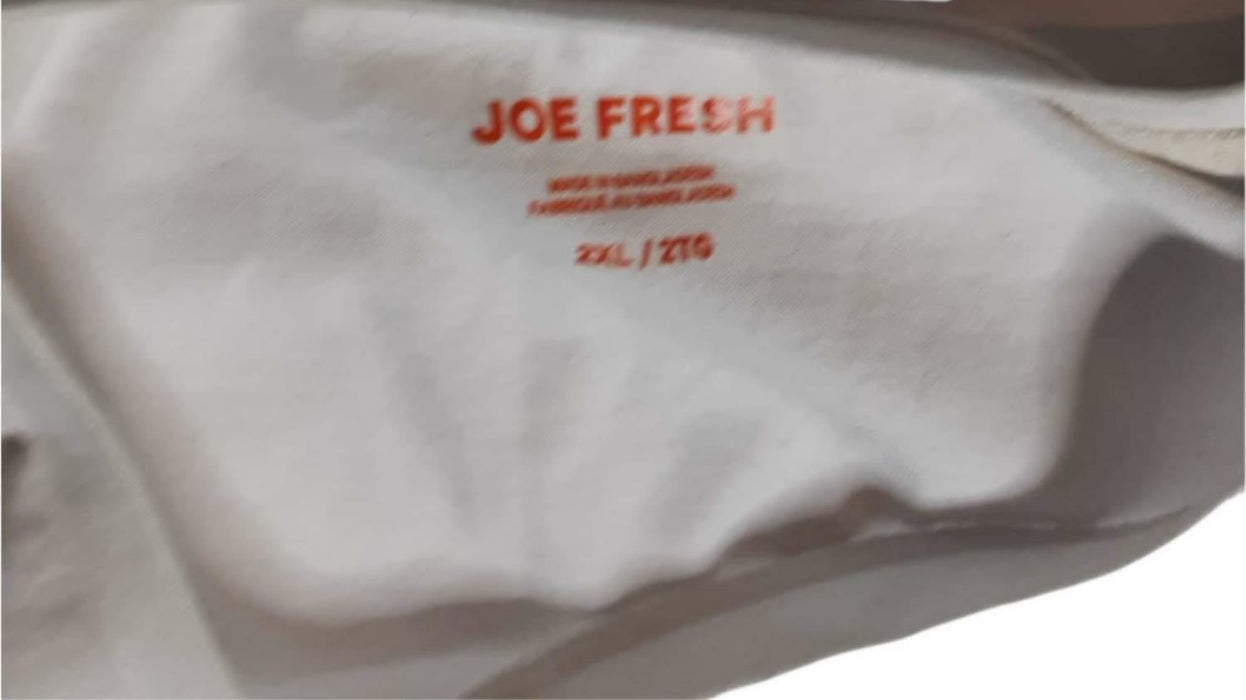 Joe Fresh Men's White Long Sleeve T-Shirt