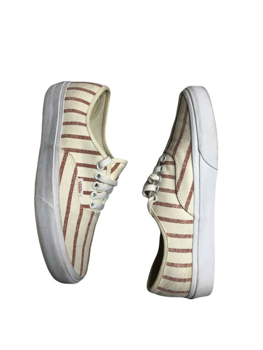 Vans Era Classic Red White Stripe Skateboard Shoes Women's (Size: 9) 721454