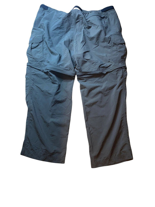 Grander Mountain Men's Nylon Zip Away Convertible Cargo Pants Olive (Size: 3XL)