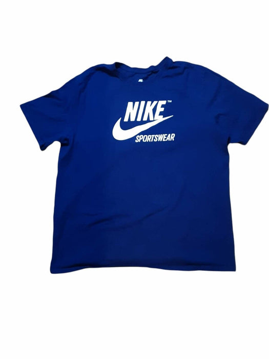 The Nike Men's Blue Sportswear Athletic Cut T-Shirt (Size: XXL)