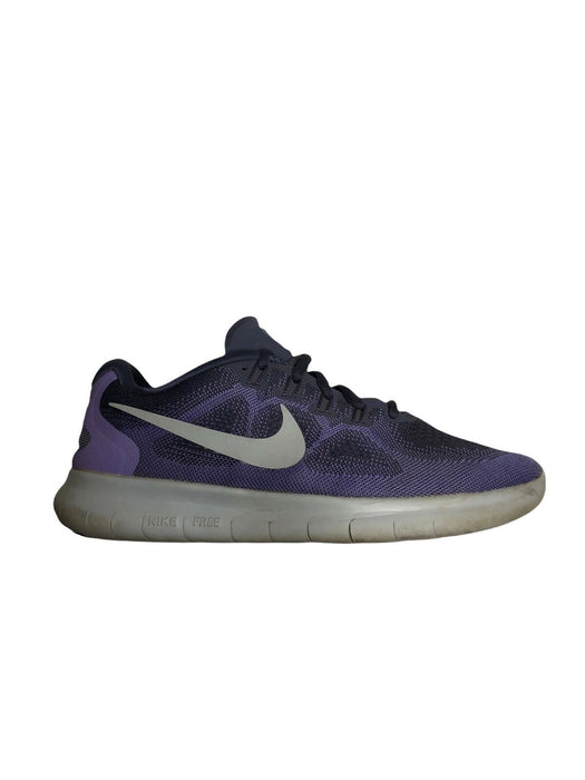 Nike Free Rn 2017 Purple Grey Running Shoes Women's (Size: 10) 880840-500