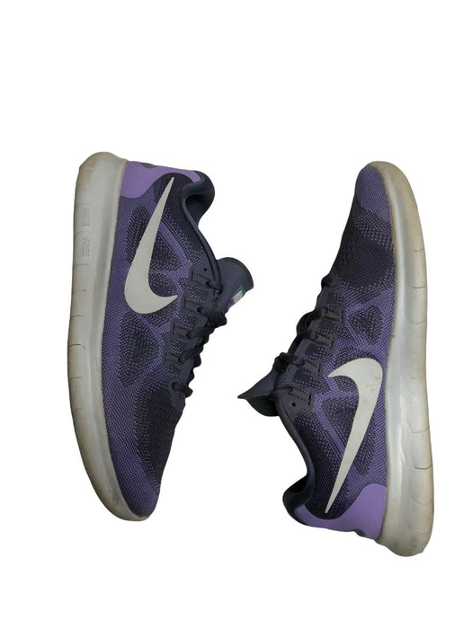 Nike Free Rn 2017 Purple Grey Running Shoes Women's (Size: 10) 880840-500