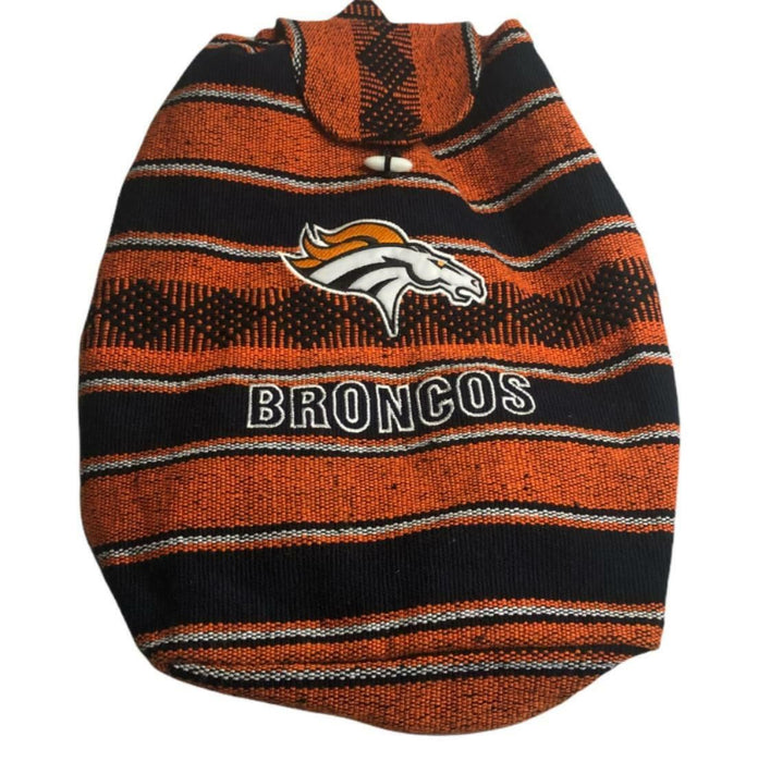 Denver Broncos Cloth Backpack Orange