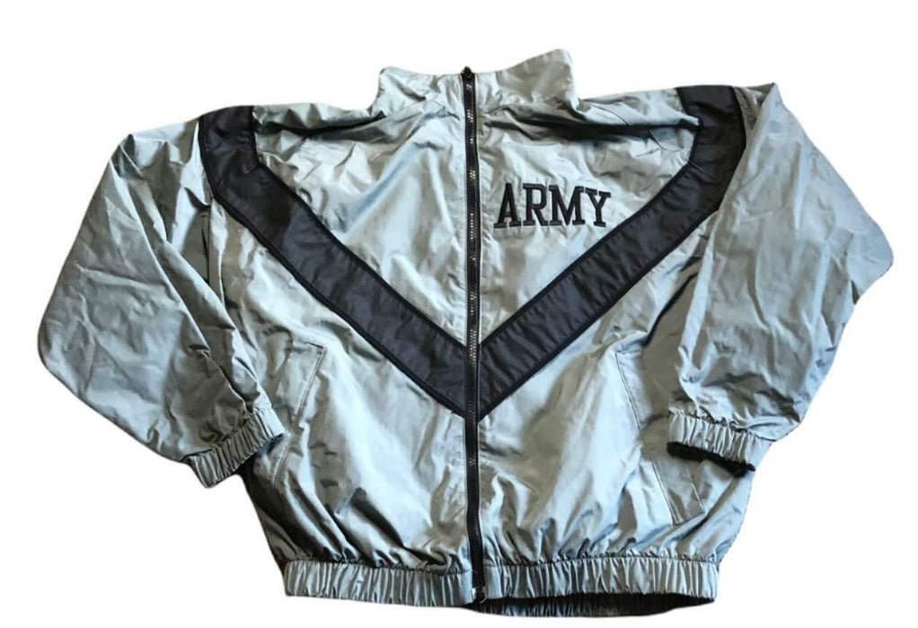 U.S. Army Authentic Windbreak Full-zip Jacket Gray Men's (Size: L)