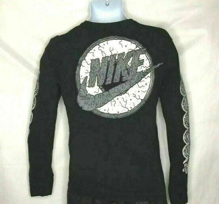 Nike Huarache Long-Sleeve Crib Tee Black Men's (Size: S) 695734-012