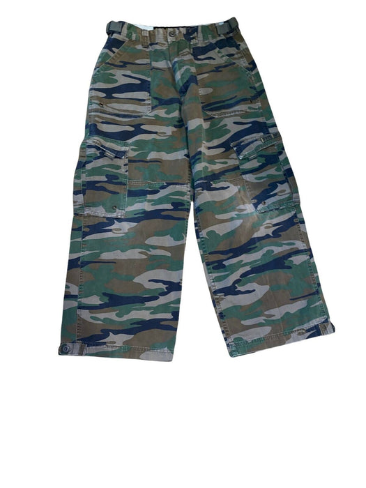 A.P.CO. Boy's Woodland Camouflage Cargo Trousers (Size: 16H)
