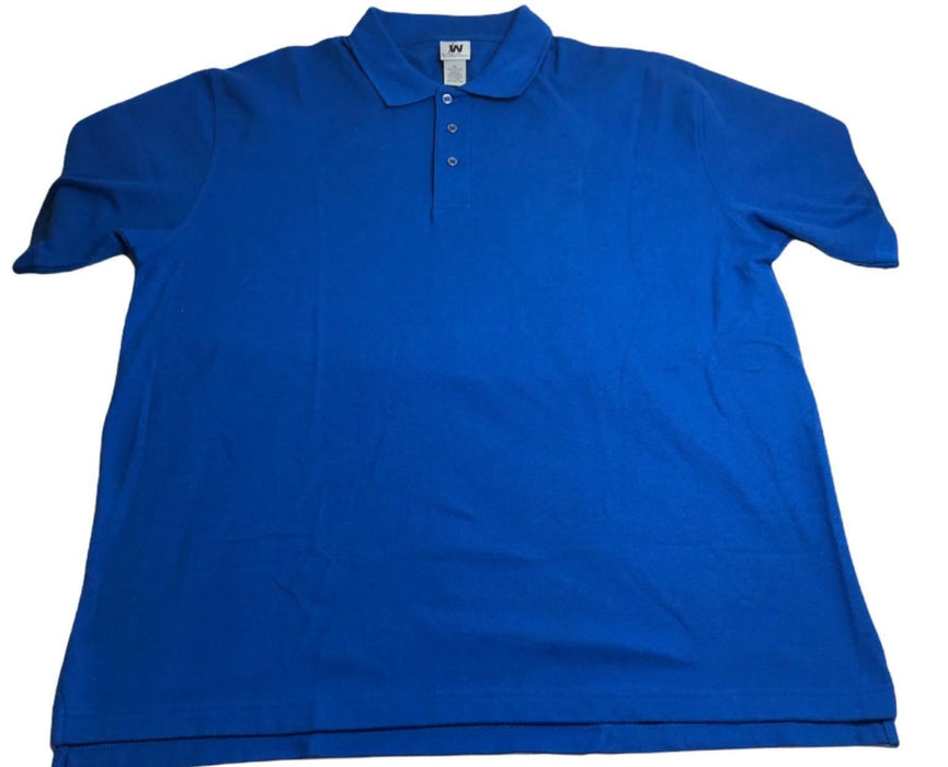 Junction West Casual Polo Shirt Blue Men's (Size: XL)