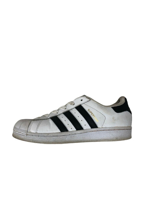 Adidas Superstar J 'White Core Black' Sneaker Shoes Girls (Size: 3.5) C77154
