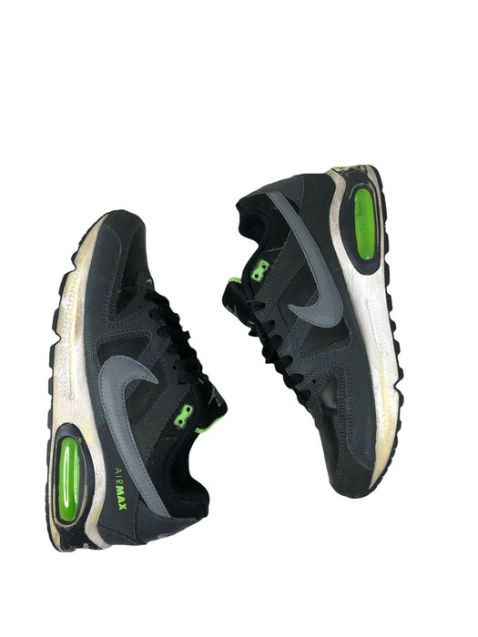 Nike Air Max Command Leather Black Running Shoes Boys (Size: 7y) 407759-031