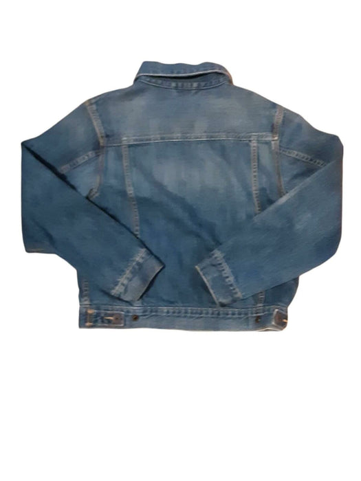 Gap Girls Blue Button Up Denim Long Sleeve Jean Jacket (Size: XL)