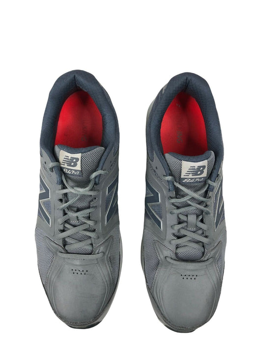 New Balance 847v3 Grey Leather Comfort Walking Shoes Men (Size: 15 EE) MW847GV3