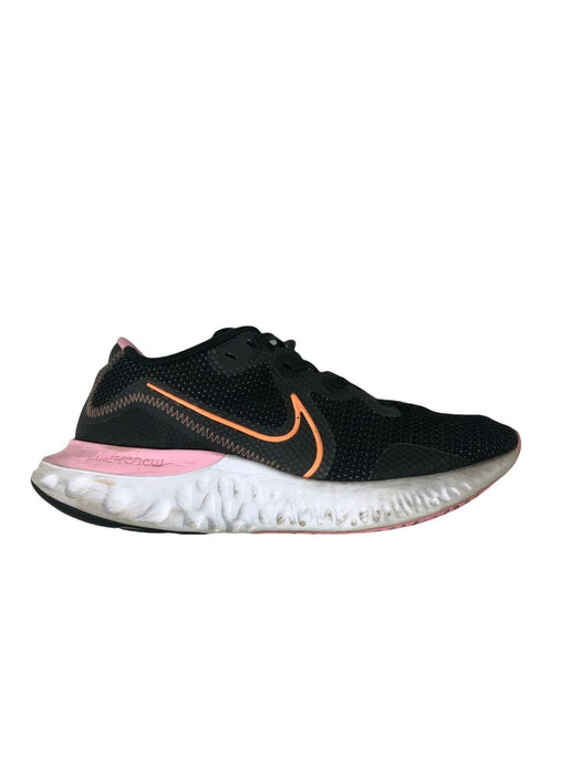 Nike Renew Run Pink Orange Black Running Shoes Women's (Size: 9.5) CK6360-001